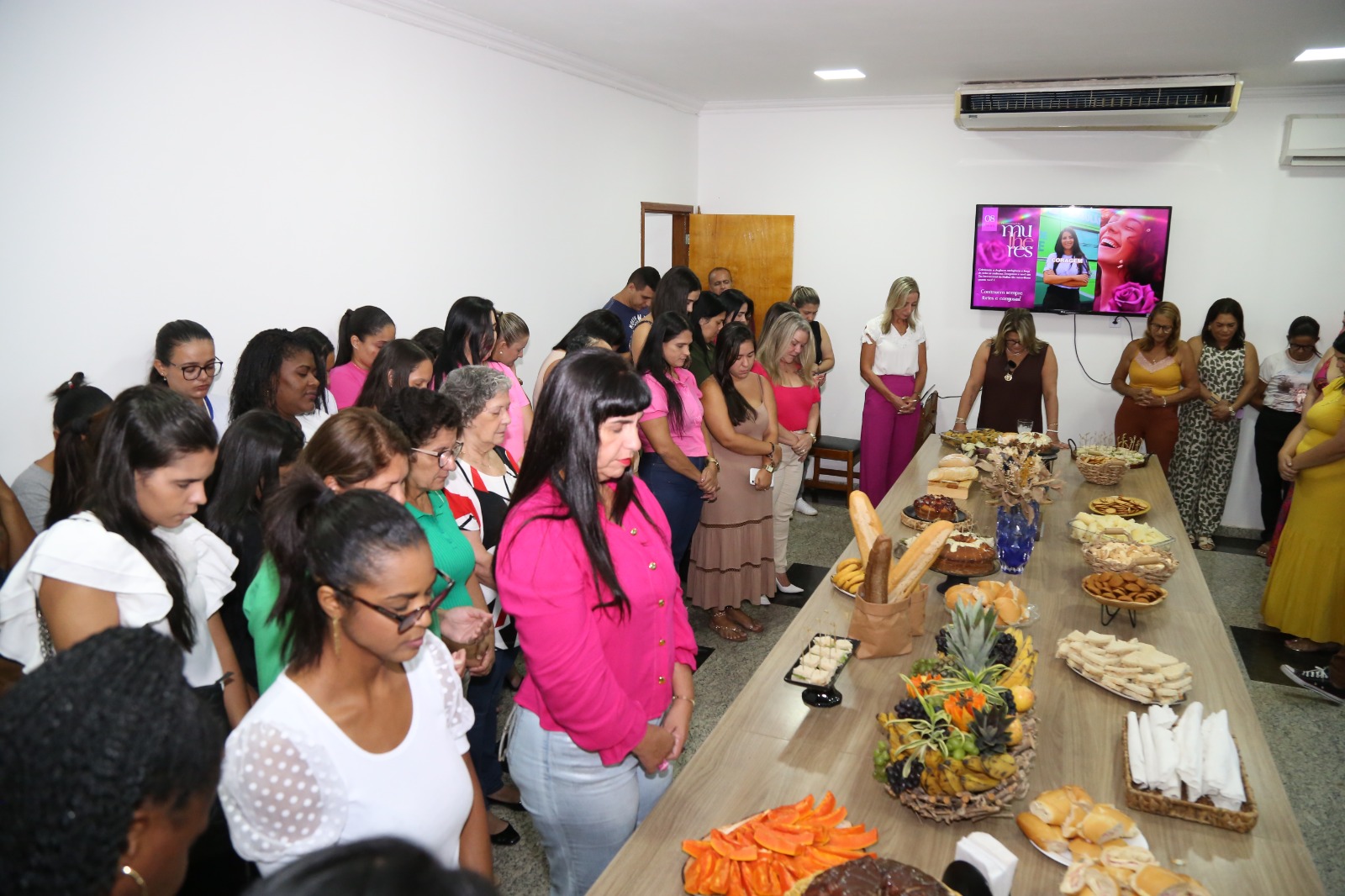 Café da manhã com funcionárias da prefeitura ASCOM SFI Wagner Fraga 3