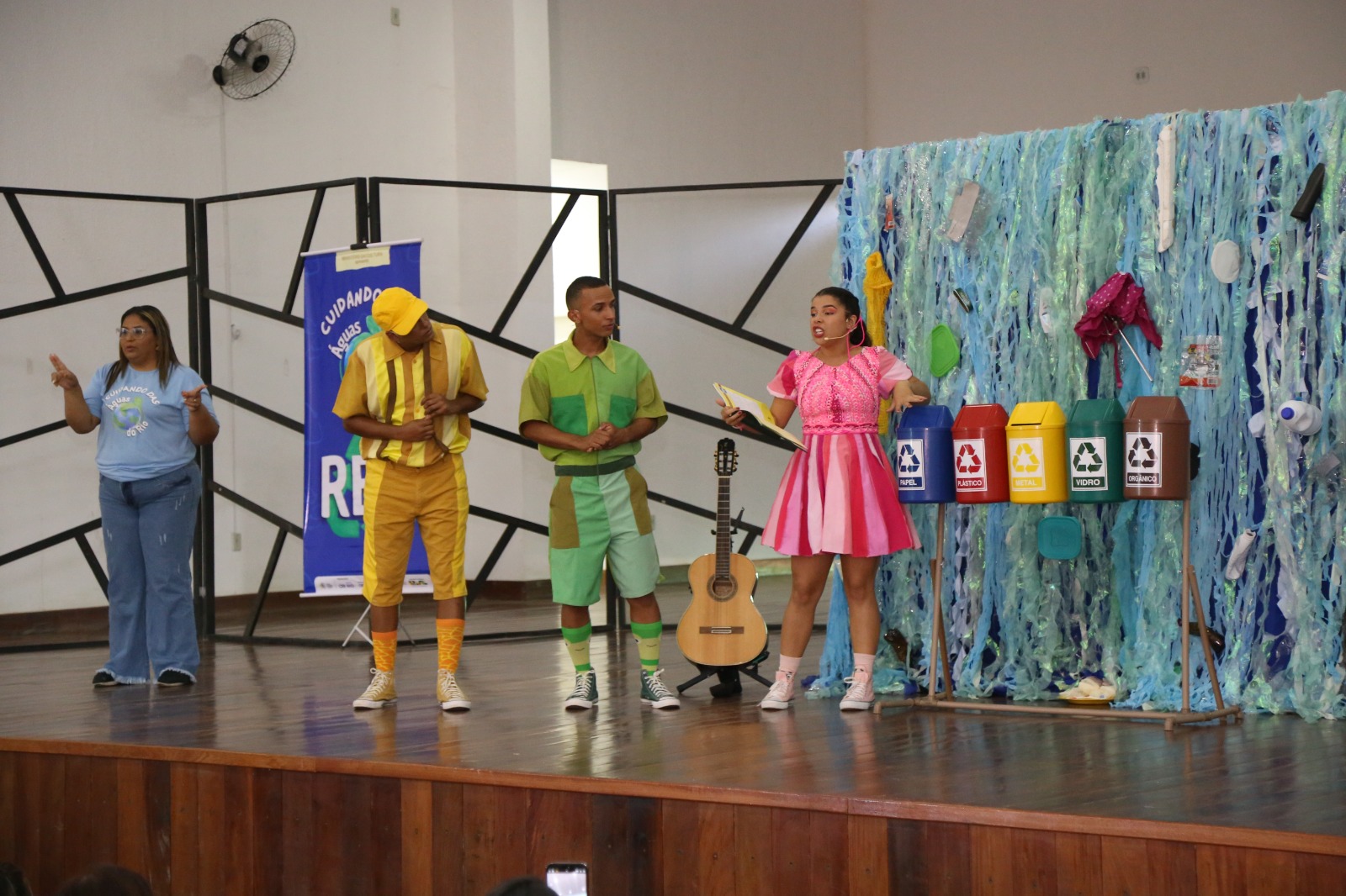 Espetáculo sobre preservação ambiental ASCOM SFI Wagner Fraga 1