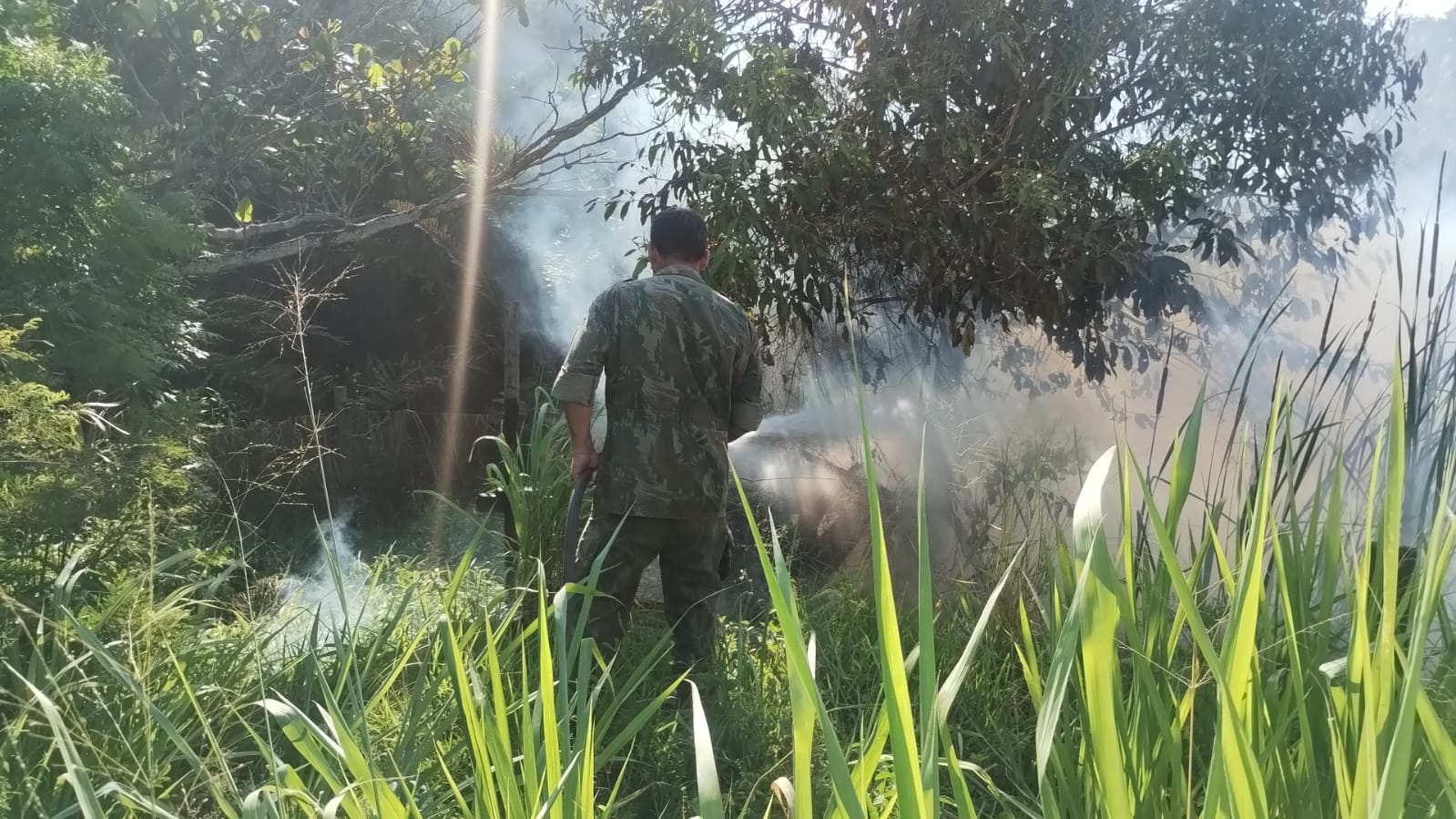 Guarda Ambiental controla 9 queimadas 9