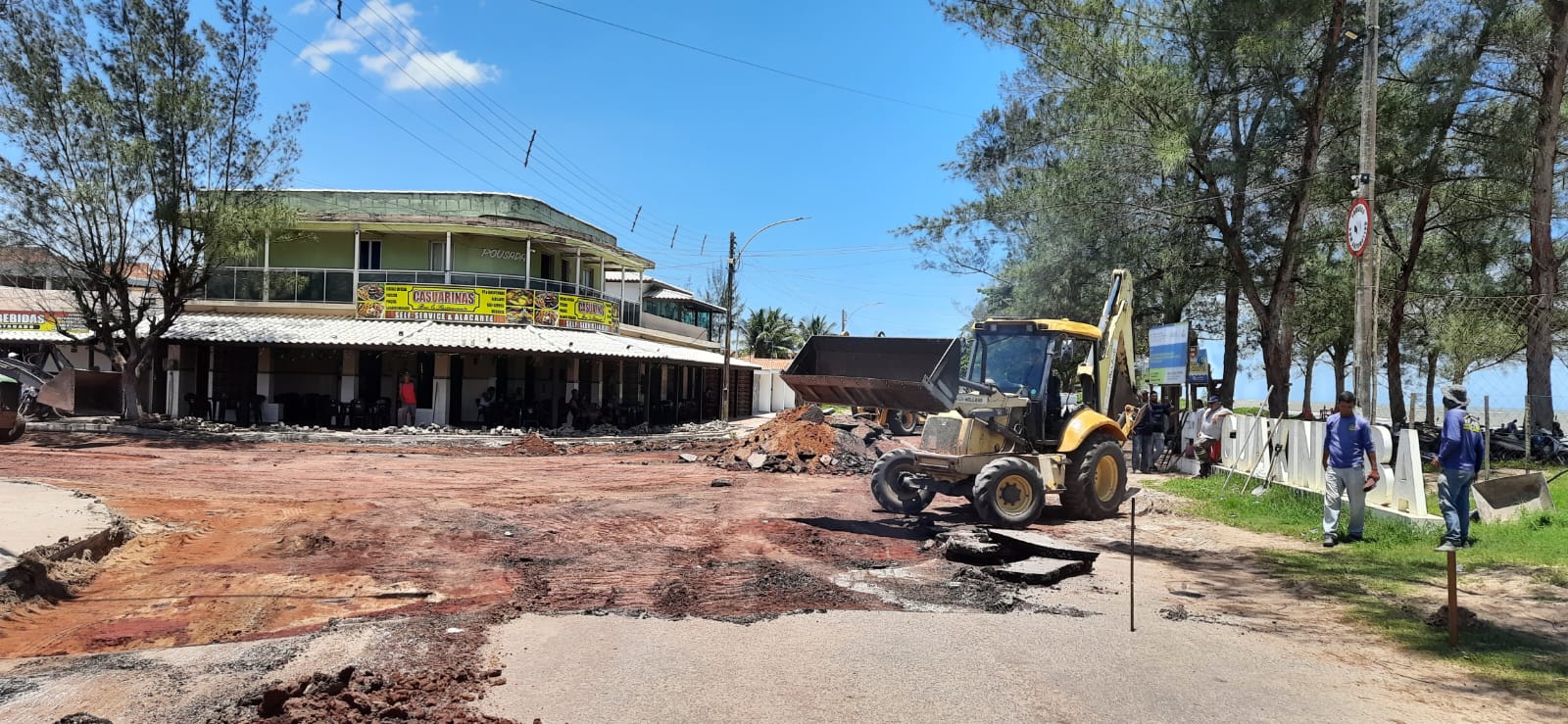 Início Obras de revitalização da Orla de Guaxindiba Divulgação 1
