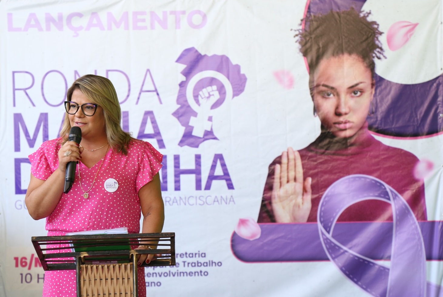 Lanamento Ronda Maria da Penha ASCOM SFI Wagner Fraga 2