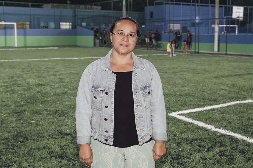 PERSONAGEM INAUGURAÇÃO CAMPO