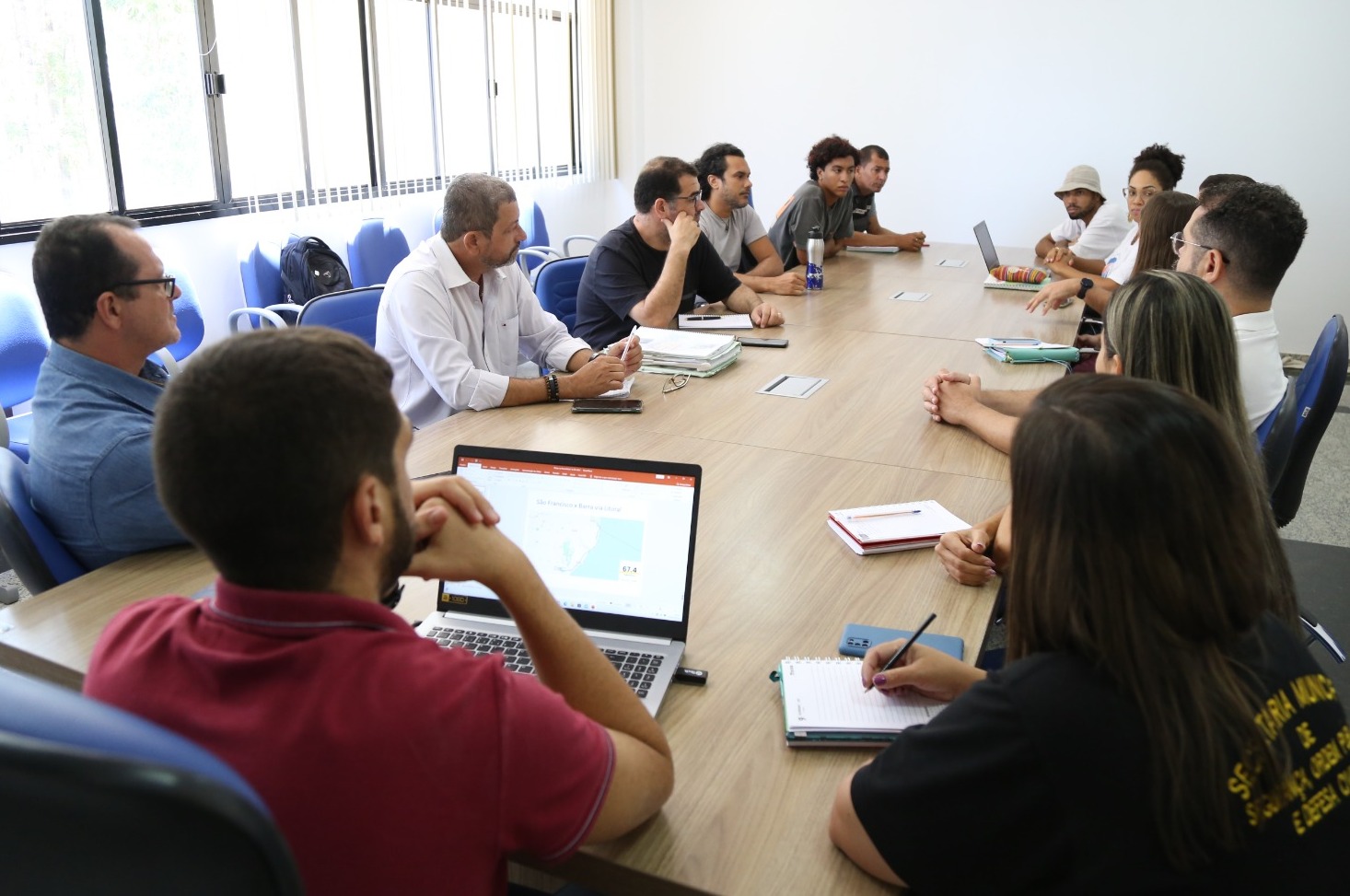 Reunião sobre Plano de Mobilidade Urbana Municipal ASCOM SFI Wagner Fraga 1