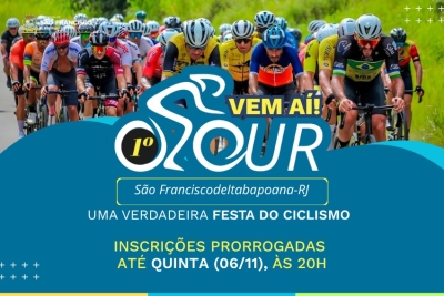 Inscrições para o 1º Tour São Francisco são prorrogadas