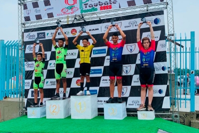 Atleta de SFI sobe ao pódio em duas competições em São Paulo e no Paraná