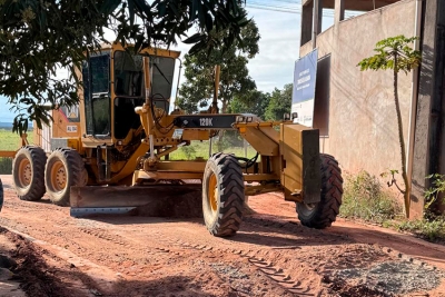 Obras de infraestrutura começam em ruas de Travessão de Barra