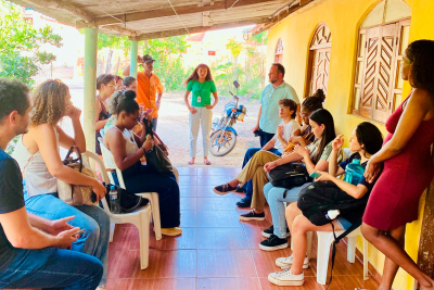Visita técnica de reitores e alunos do IFF Campos ao Quilombo de Deserto Feliz
