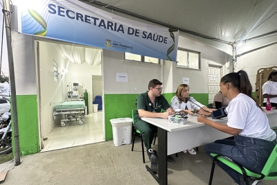 Saúde monta mini-hospital dentro do Parque de Exposição na 40ª ExpoAgro em SFI