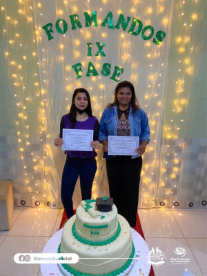 Em SFI, mães e filhas superam barreiras e concluem a 9ª fase da Educação de Jovens e Adultos