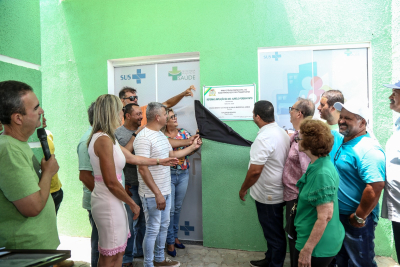 Prefeita inaugura reforma e ampliação da UBS de Amontado