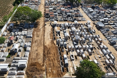 Mais de 80% dos jazigos e sepulturas continuam em situação irregular; prazo termina em 30 de novembro