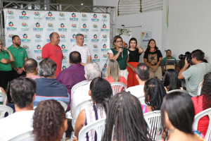 Prefeita participa de aula inaugural dos cursos profissionalizantes gratuitos do GTR