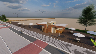 Prefeita Francimara apresenta projeto da retomada das obras da nova Orla de Santa Clara