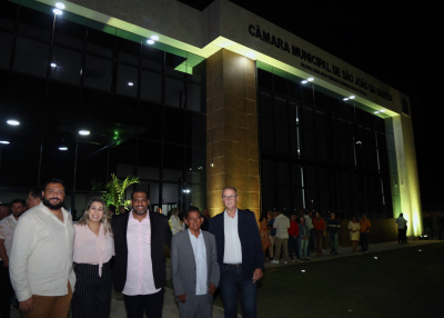 SFI prestigia inauguração da nova sede da Câmara Municipal de São João da Barra