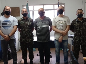 Junta de Serviço Militar recebe Visita de Orientação Técnica