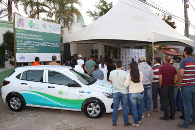 Prefeita entrega carro 0km para ESF de Praça João Pessoa e anuncia reforma e ampliação da unidade