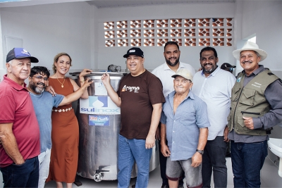 Tanque comunitário de leite é inaugurado em Praça João Pessoa