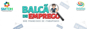 Balcão de Emprego com 3 vagas
