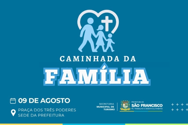 Caminhada da Família reunirá fé e união em SFI