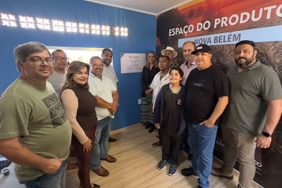 Prefeitura inaugura Espaço do produtor em Nova Belém