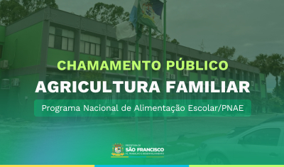 Prefeitura de São Francisco de Itabapoana realiza chamada pública para aquisição de produtos da agricultura familiar