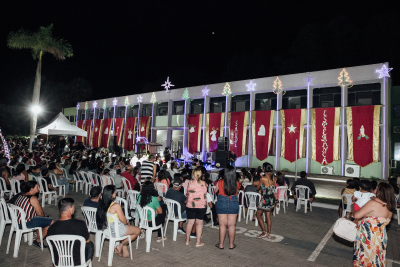 Abertura do Natal Encantado e chegada de Papai Noel em SFI