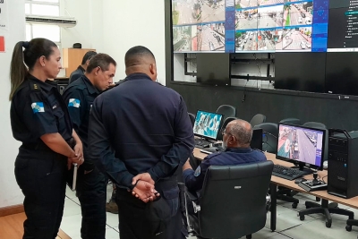 Guarda Municipal de SFI faz visita técnica a Vila Velha - ES