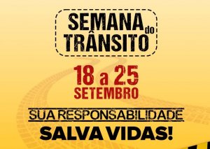 Prefeitura promove Semana do Trânsito entre os dias 18 e 25
