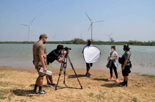 Parque Eólico de Gargaú é tema de reportagem da Band Rio