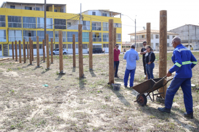 Obras de revitalização da orla de Santa Clara são retomadas