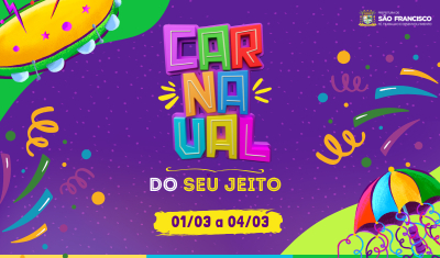 Programação de shows de Carnaval começa neste sábado (1)
