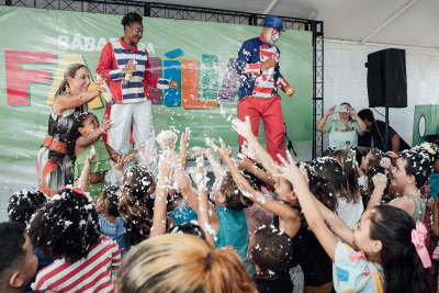 “Sábado da Família” atrai crianças e adolescentes para Festa de São Francisco de Paula