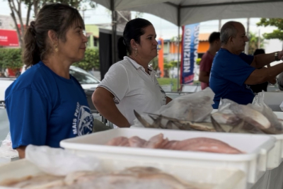 Feira do Pescado e da Agricultura Familiar encerra primeira edição nesta quinta (17)