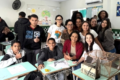 Projeto da UENF leva cultura da pesca artesanal à Escola de Guaxindiba