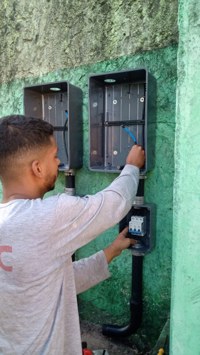 Prefeitura providencia desmembramento de relógio e hidrômetro do prédio do DPO de Travessão de Barra