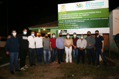 Prefeita assina ordem de serviço para reforma geral da ESF de Barra do Itabapoana