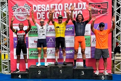 Ciclismo: Atletas de SFI participam de competição em São Paulo