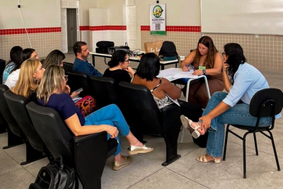 Equipe de nutrição de SFI participa de oficina do Cecane em Campos dos Goytacazes