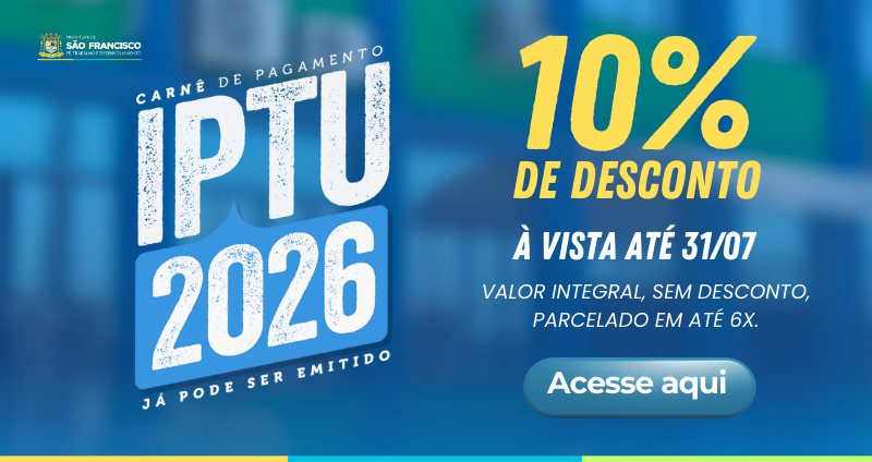 IPTU 2026 - PMSFI