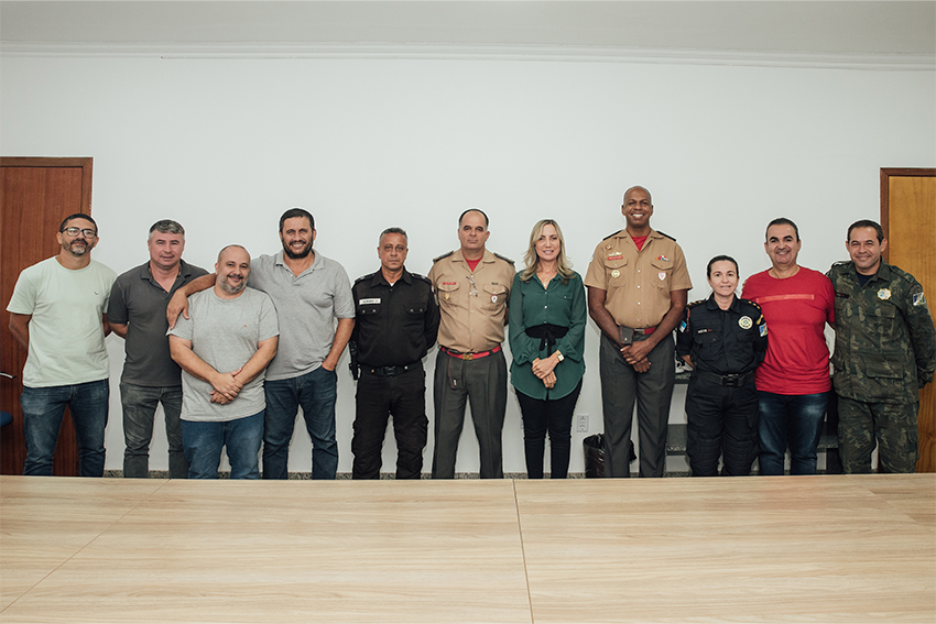 CORPO REUNIÃO SOBRE SEGURANÇA FESTA DO PADROEIRO
