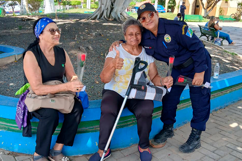 DISTRIBUIÇÃO DE ROSAS GCM 03