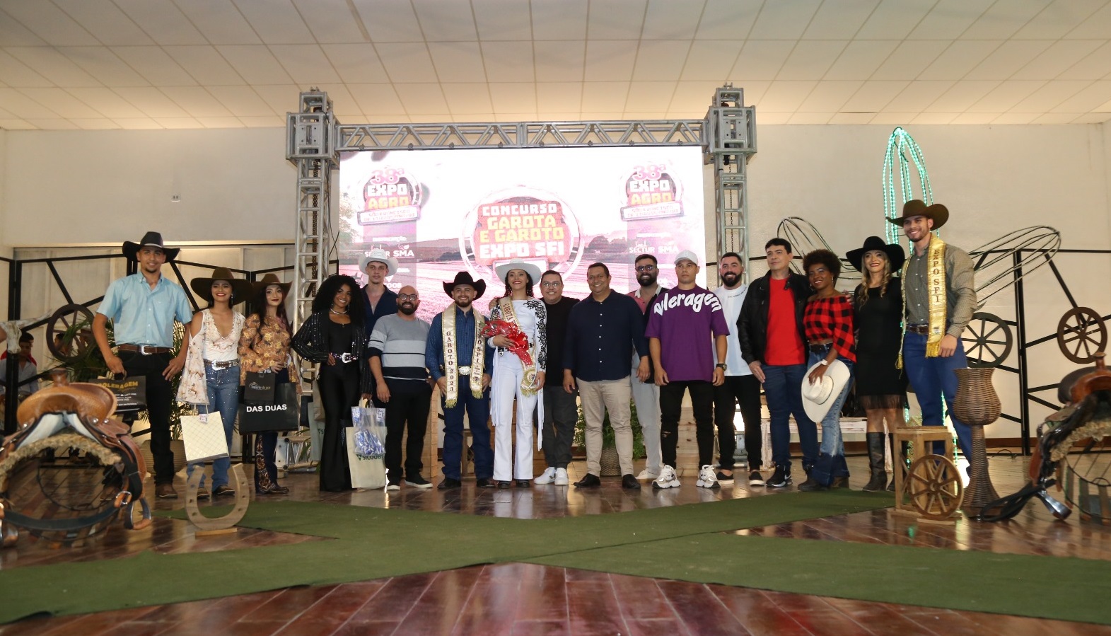 Eleição Garota e do Garoto da 38ª ExpoAgro ASCOM SFI Wagner Fraga 1