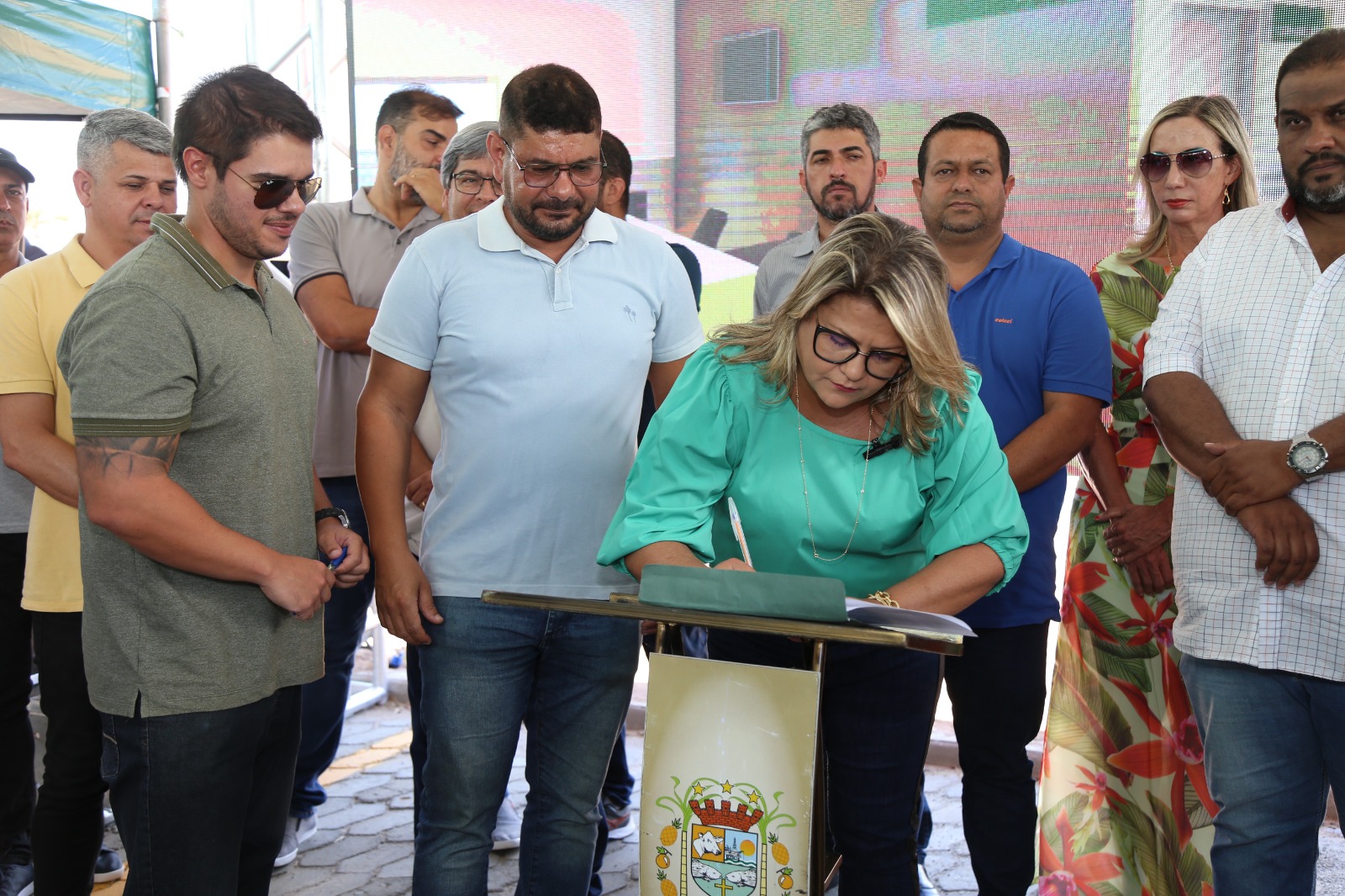 Ordem de serviço para construção da sede do Centro de Convivência da Terceira Idade ASCOM SFI Wagner Fraga 5