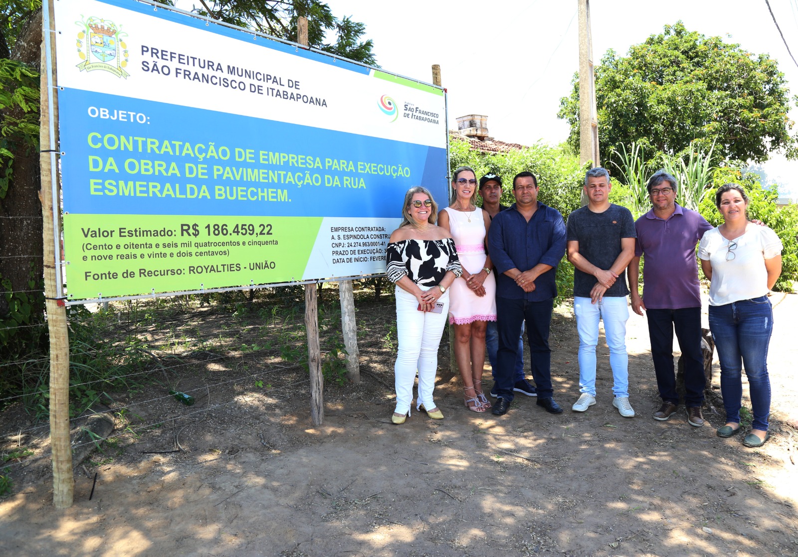 Pavimentação de duas ruas no Centro ASCOM SFI Wagner Fraga 10