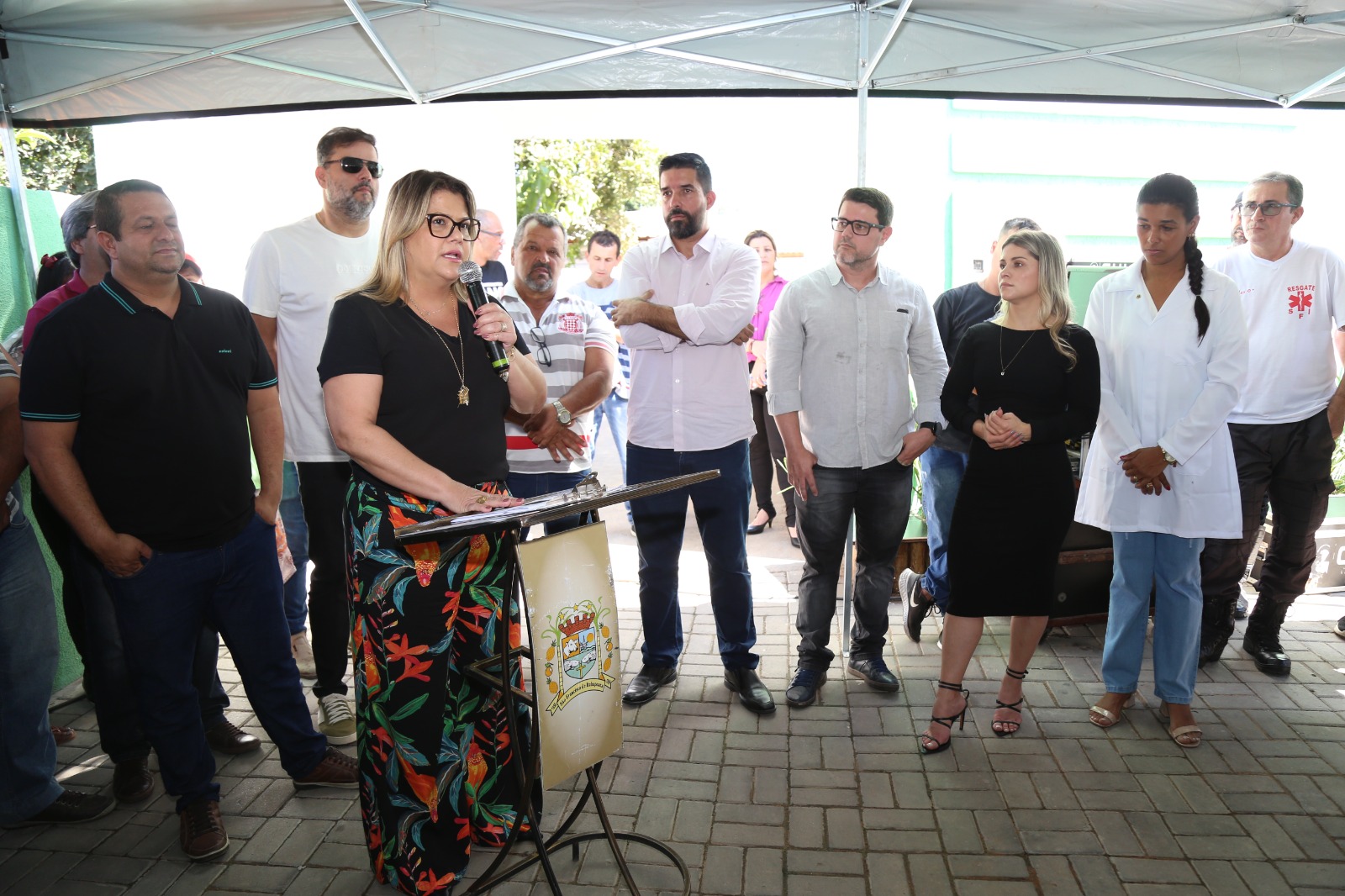 Praça João Pessoa prefeita implanta base do Resgate e inaugura reforma de UBS e Centro de Fisioterapia ASCOM SFI Wagner Fraga 8