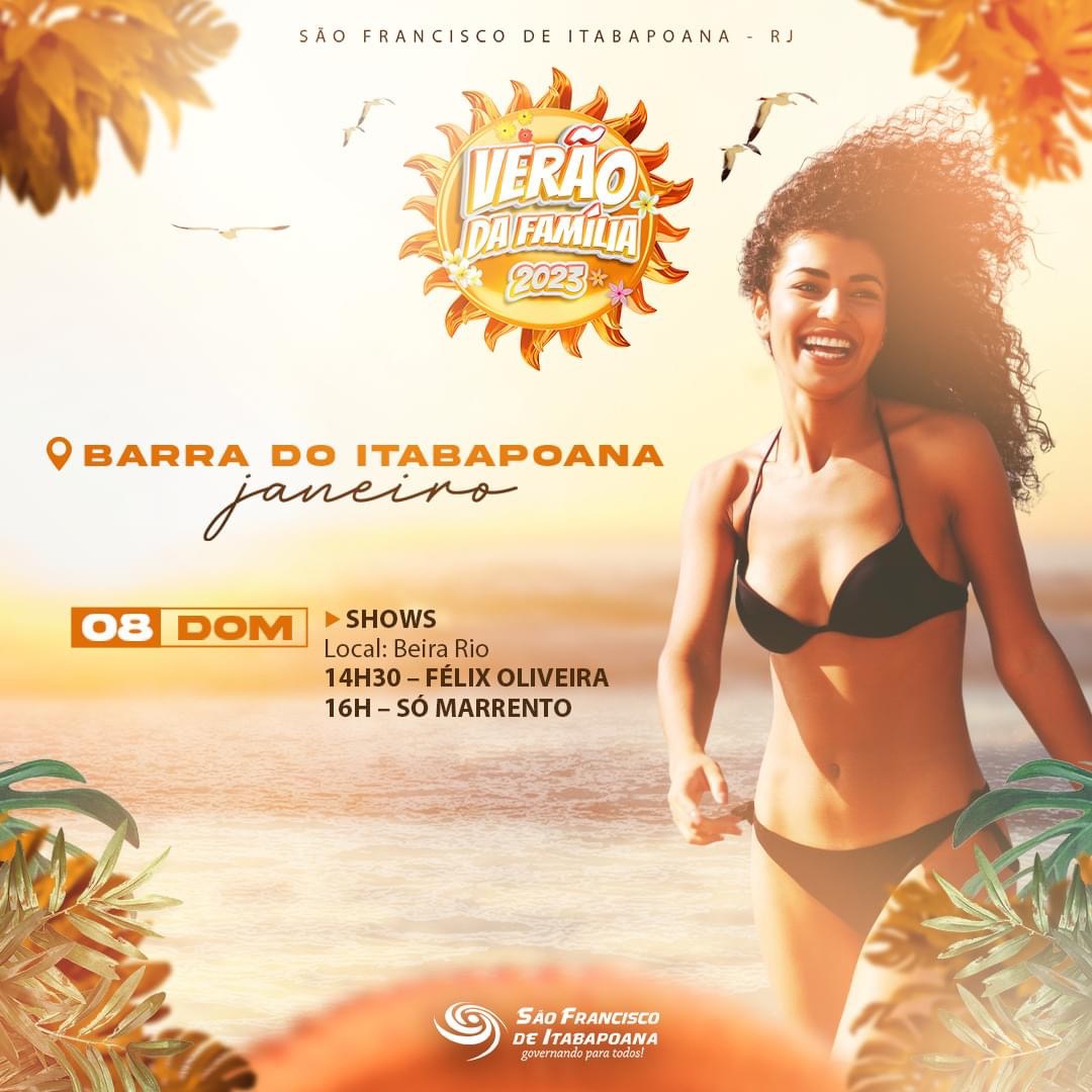 Programação Verão da Família 2023 2