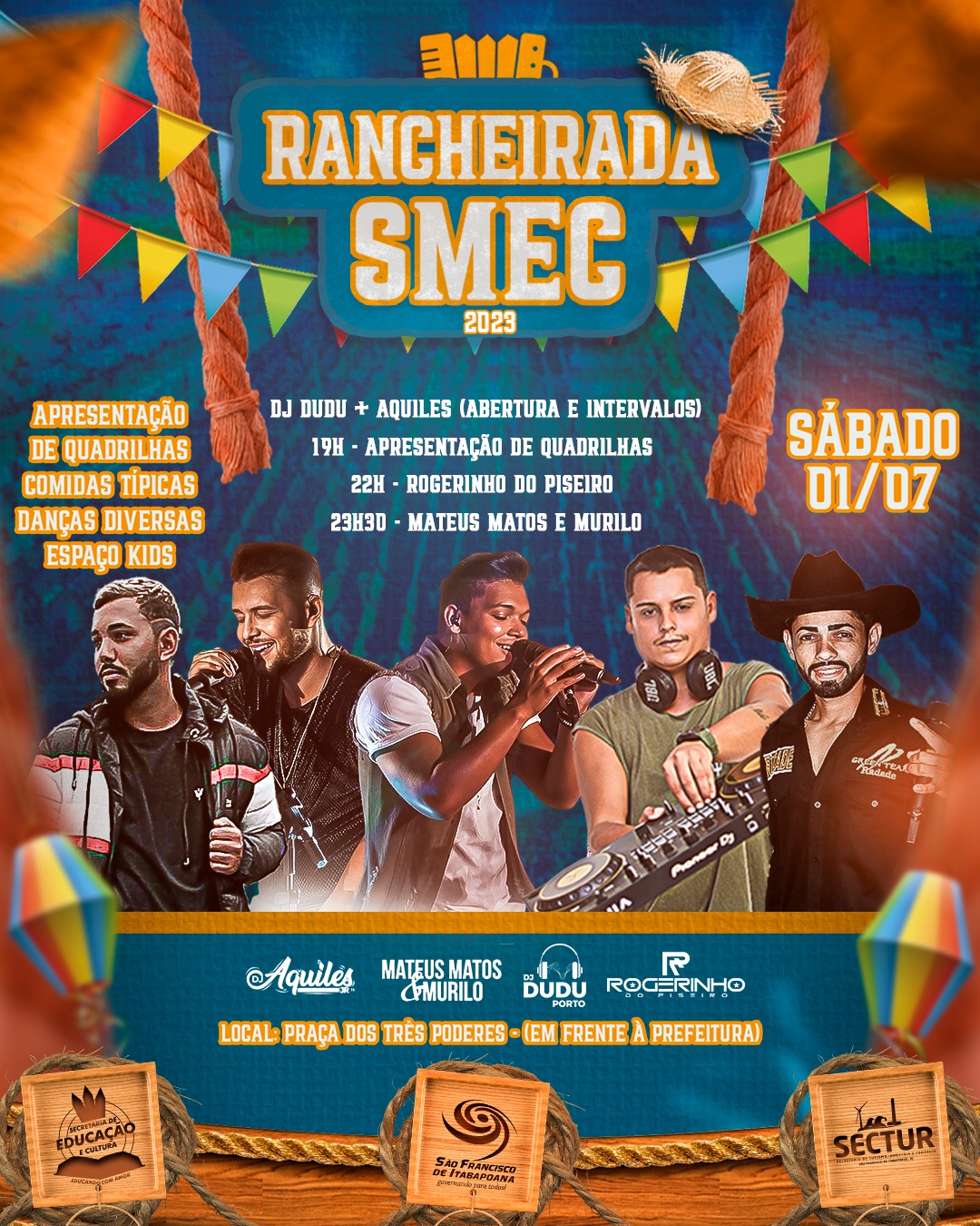 Programação da Rancheirada 1