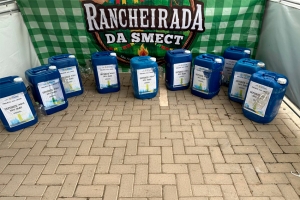 “Projeto Óleo Legal" coleta cerca de 200 litros de óleo na Rancheirada