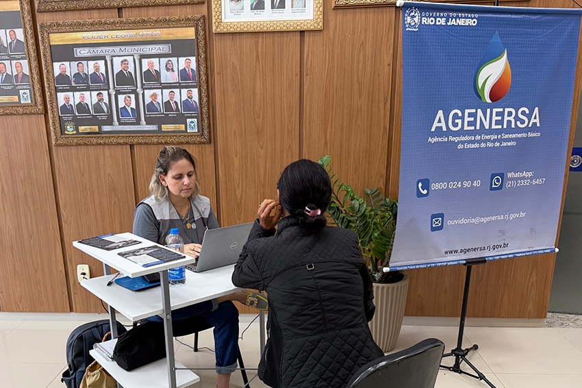 Equipes da Agenersa realizam ações voltadas para prestação de serviços da Águas do Rio