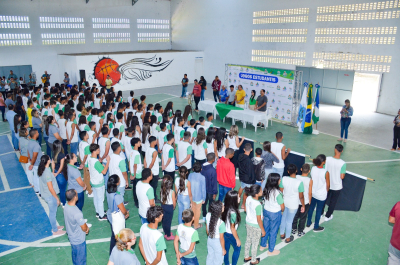 Jogos Estudantis: cerimônia de abertura reúne 300 alunos
